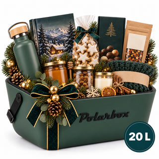 Kühlbox 'Polarbox' 20 Liter - Geschenkebox - Farbe: Forest Black