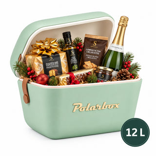 Kühlbox 'Polarbox' 12 Liter - Geschenkebox - Farbe: Olivgrün