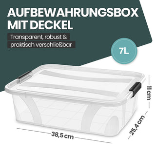 Master Box mit Deckel in verschiedenen Größen (Größe wählbar)