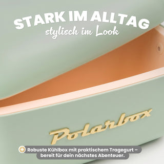 Kühlbox Polarbox 20 Liter, Farbe: Olivgrün