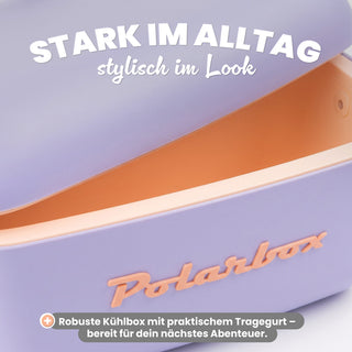 Kühlbox Polarbox 20 Liter, Farbe: Lila