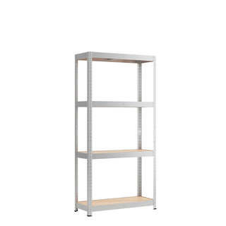 XL Metallregal mit 4 MDF-Böden - 75 x 30 x 150 cm – (Set wählbar)
