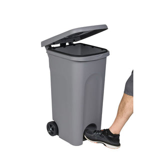 Mehrzwecktonne 80 Liter mit Pedal (Farbe wählbar)