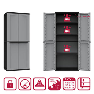 Bundle: 1 x J Twist 3 Böden + 1 x J Twist Beistellschrank